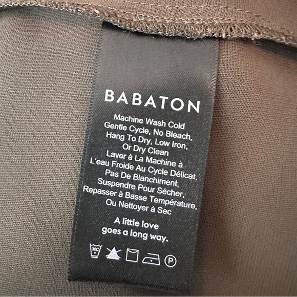 Aritzia Babaton Khaki Olive Green Sleeveless Blouse, Small - Picture 7 of 9